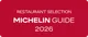Michelin Guide — Restaurant Selection 2026